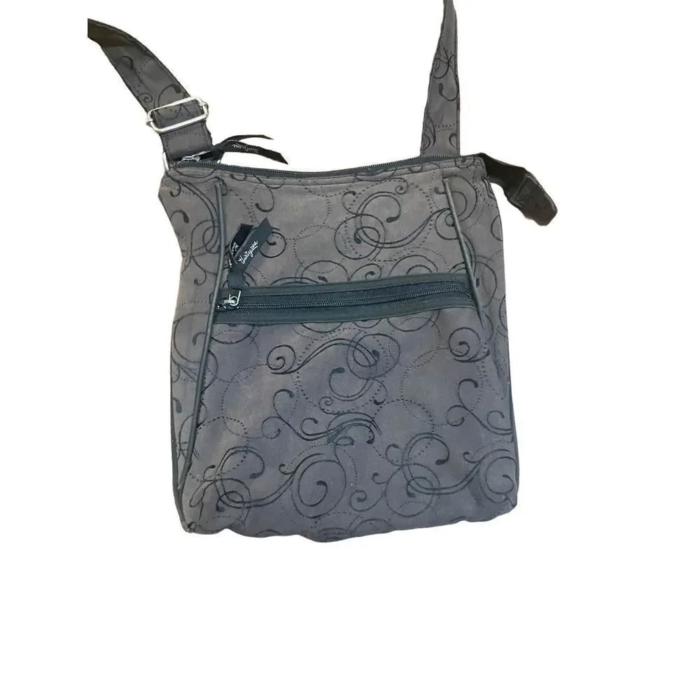 ‎Thirty one brown embroidered crossbody bag
